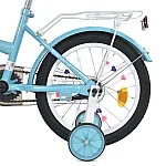 Дитячий двоколісний велосипед Prof1 Trike Star MB 16063 М'ятний