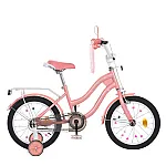 Дитячий двоколісний велосипед Prof1 Trike Star MB 18061-1 Рожевий