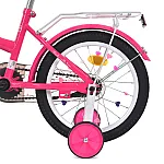 Дитячий двоколісний велосипед Prof1 Trike Star MB 18062-1 Малиновий