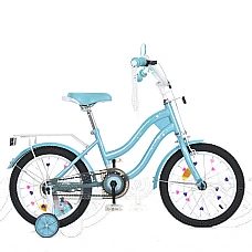 Детский двухколесный велосипед Prof1 Trike Star MB 18063 Мятн