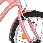 Детский двухколесный велосипед Prof1 Trike Star MB 20061-1 Розовый
