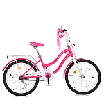 Детский двухколесный велосипед Prof1 Trike Star MB 20062-1 Малиновый