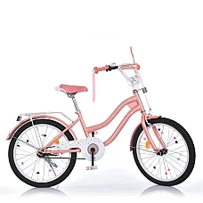 Дитячий двоколісний велосипед Prof1 Trike Star MB 20061 Рожев