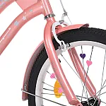 Детский двухколесный велосипед Prof1 Trike Star MB 20061 Розовый