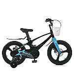 Детский двухколесный велосипед Prof1 Trike Stellar MB 161020-1 Черно-голубой