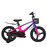 Дитячий двоколісний велосипед Prof1 Trike Stellar MB 181020-8 Рожево-фіолетовий