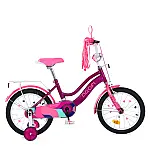 Детский двухколесный велосипед Prof1 Trike Wave MB 14052-1 Фиолетовый