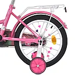 Дитячий двоколісний велосипед Prof1 Trike Wave MB 16051 Рожевий