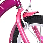 Детский двухколесный велосипед Prof1 Trike Wave MB 18052 Фиолетовый