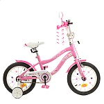 Дитячий двоколісний велосипед Prof1 Trike Unicorn Y14241 Рожевий