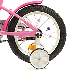 Дитячий двоколісний велосипед Prof1 Trike Unicorn Y14241 Рожевий