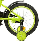 Детский двухколесный велосипед Prof1 Trike Dino Y1671-1 Салатово-черный