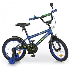Детский двухколесный велосипед Prof1 Trike Dino Y1672-1 Темно