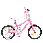 Детский двухколесный велосипед Prof1 Trike Unicorn Y16241 Розовый