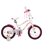 Детский двухколесный велосипед Prof1 Trike Unicorn Y16244 Бело-малиновый