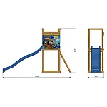 Детская игровая горка SportBaby-2