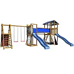Дитячий майданчик з 2-ма гірками SportBaby-12