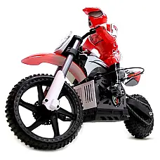 Мотоцикл на радиоуправлении Himoto Burstout MX400 Brushed Кра