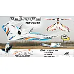 Летающее крыло Tech One Neptune EDF 123 см EPO ARF Красный (TO-08200R)