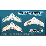Летающее крыло Tech One Neptune EDF 123 см EPO ARF Красный (TO-08200R)