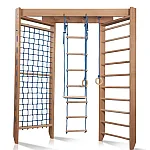 Спортивна стінка Sportbaby Baby-4 240 см Бук