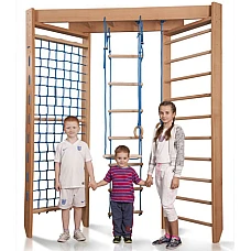 Спортивна стінка Sportbaby Baby-4 240 см Бук