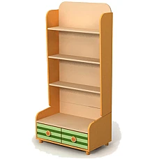 Книжный шкаф Bs-04-3 Briz Active