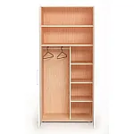 Двухдверный шкаф M-02-3 Briz Mega