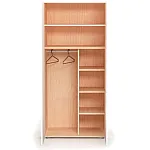 Двухдверный шкаф M-02-4 Briz  Mega