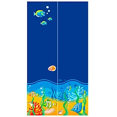 Трехдверный шкаф Od-03-3 Briz Ocean Море