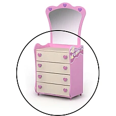 Комод Pn-06 Briz Pink