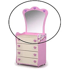 Зеркало Pn-07 Briz Pink