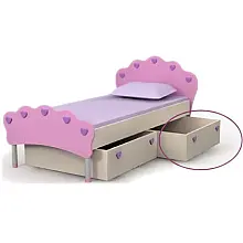 Маленький выдвижной ящик Pn-15-1 Briz Pink
