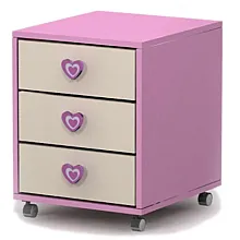 Мобильная тумба Pn-17 Briz Pink