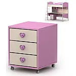 Мобильная тумба Pn-17 Briz Pink