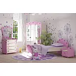 Кровать-машина Pn-11-80mp Briz Pink