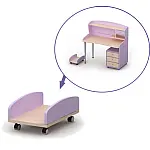 Письменный стол Si-08-1 Briz Silvia