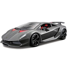 Автомодель Bburago Lamborghini Sesto Elemento Сірий