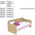 Дитяче ліжко-диван Briz Акварель Кв-11-5
