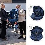 Автокрісло Kinderkraft Comfort Up 2 Plus i-Size Navy (KCCOUP02NAVPL00)