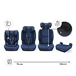 Автокрісло Kinderkraft Comfort Up 2 Plus i-Size Navy (KCCOUP02NAVPL00)