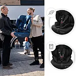 Автокрісло Kinderkraft Comfort Up 2 Plus i-Size Black (KCCOUP02BLKPL00)