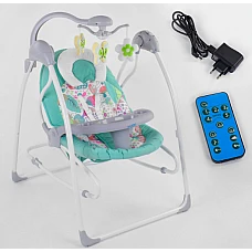 Електронна гойдалка 3 в 1 Joy СХ-55109 Бірюзовий