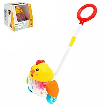 Игрушка-каталка Funny bird 1601ABC Цыпленок