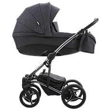 Коляска 2 в 1 Bebetto Tito Premium DARK 01
