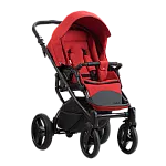 Коляска 2 в 1 Bebetto Luca 15G Красный Серая рама 