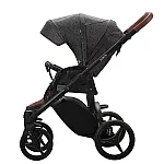 Коляска 2 в 1 Bebetto Luca 15G Красный Серая рама 