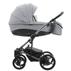 Коляска 2 в 1 Bebetto Tito Premium DARK 02