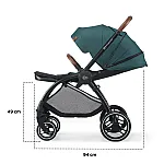 Коляска 2 в 1 Kinderkraft Evolution Cocoon Platinum Gray (KKWEVCOGRY2000)