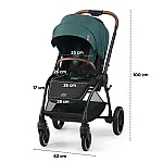 Коляска 2 в 1 Kinderkraft Evolution Cocoon Platinum Gray (KKWEVCOGRY2000)